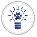 Innovation Lightbuld Paw Icon