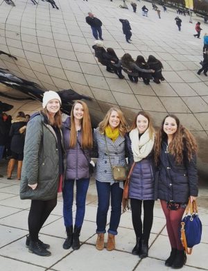 Students At The Bean