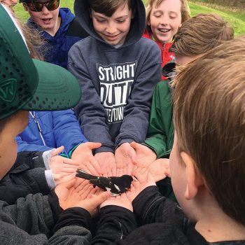 06 Kids Holding Bird