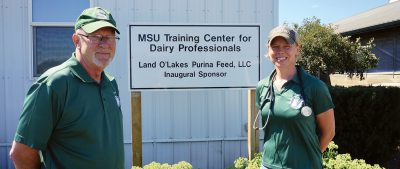 Lou Neder And Jill Brester At Msu Tcdp