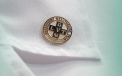 White Coat Button