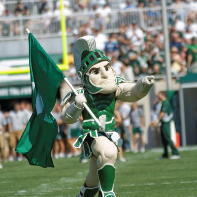 Sparty With Flag Resize