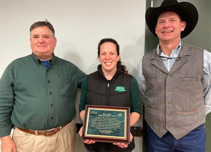 Early Career Equine Practitioner Award Inaugural Web