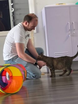 Student With Cat 1