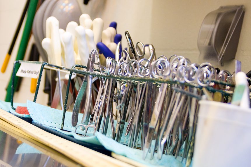 Instruments On Counter