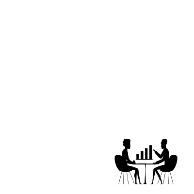 People meeting symbol