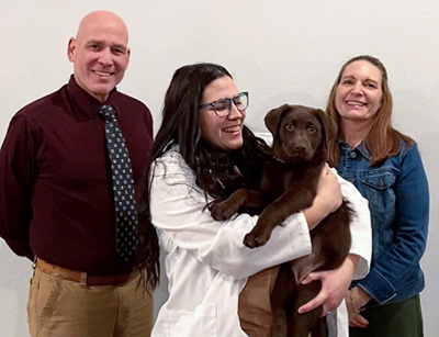 Tori Burzynski virtual white coat ceremony